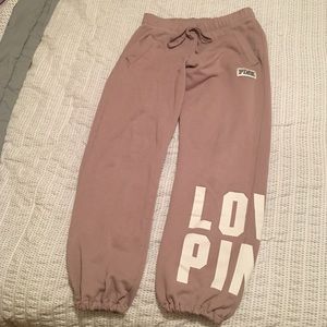 VS PINK sweatpants